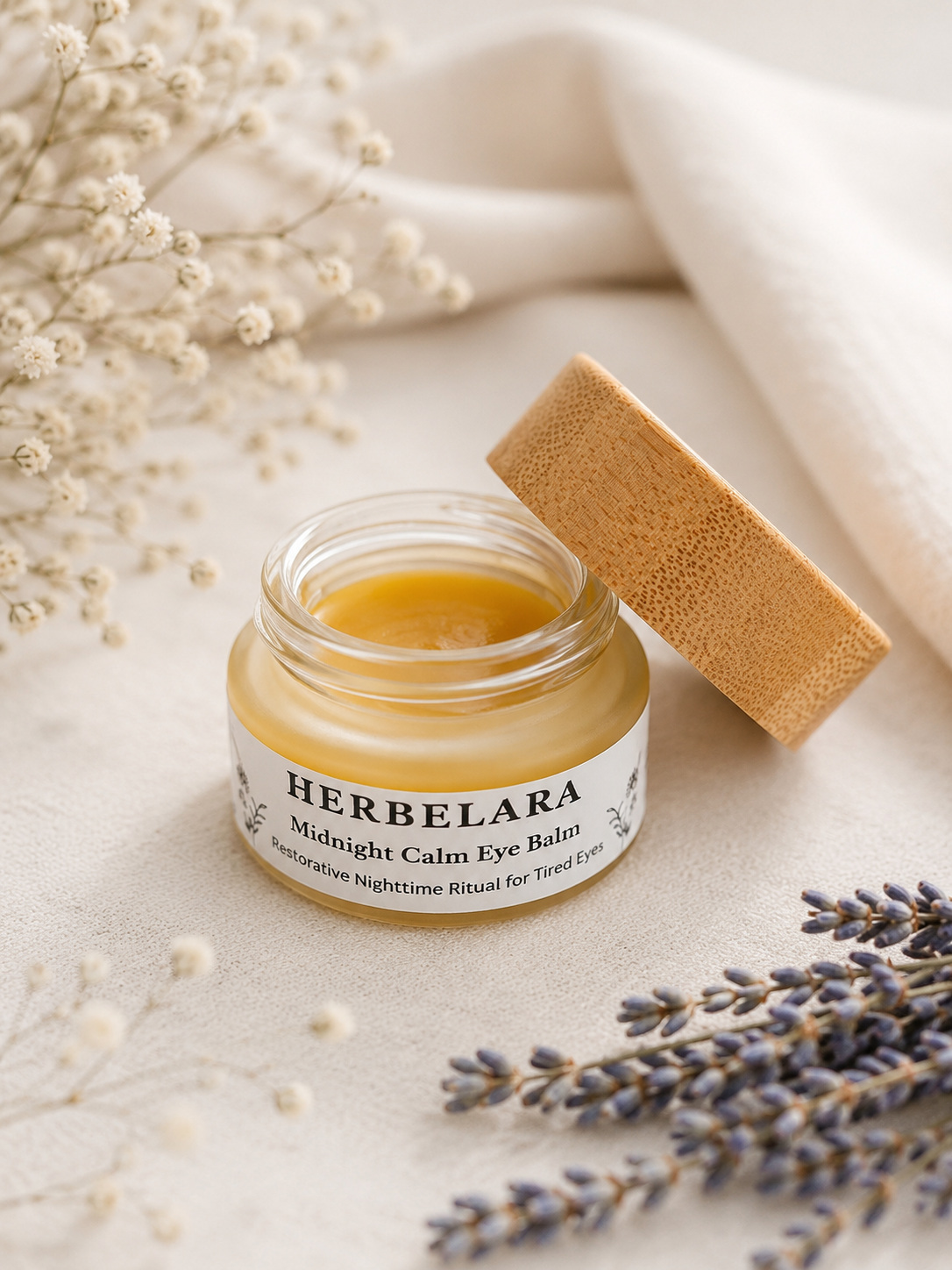 Herbelara Midnight Calm Eye Balm - 12g